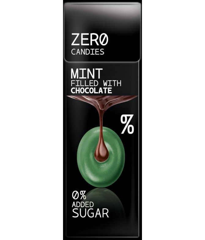 Bonbon zero menthe chocolat