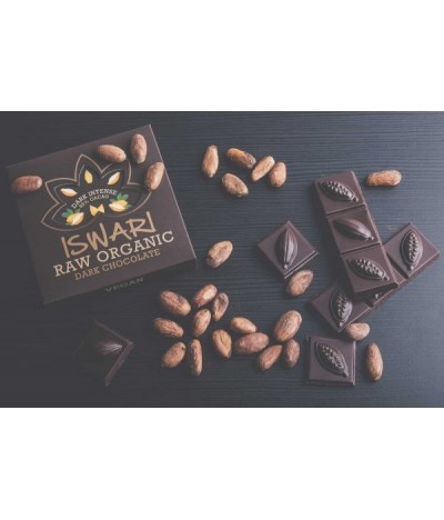 Tablette de chocolat cru – Noir Intense – BIO – 75g