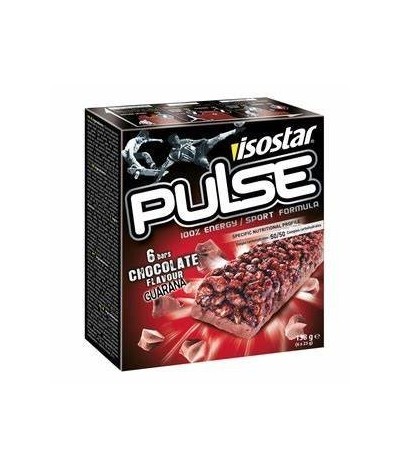 Barres pulse chocolat Isostar